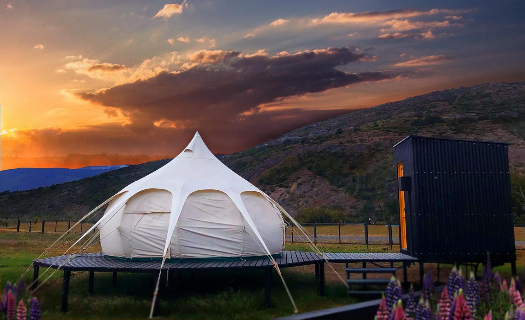 Chilenativo Riverside Camp Torres del Paine National Park Extérieur photo