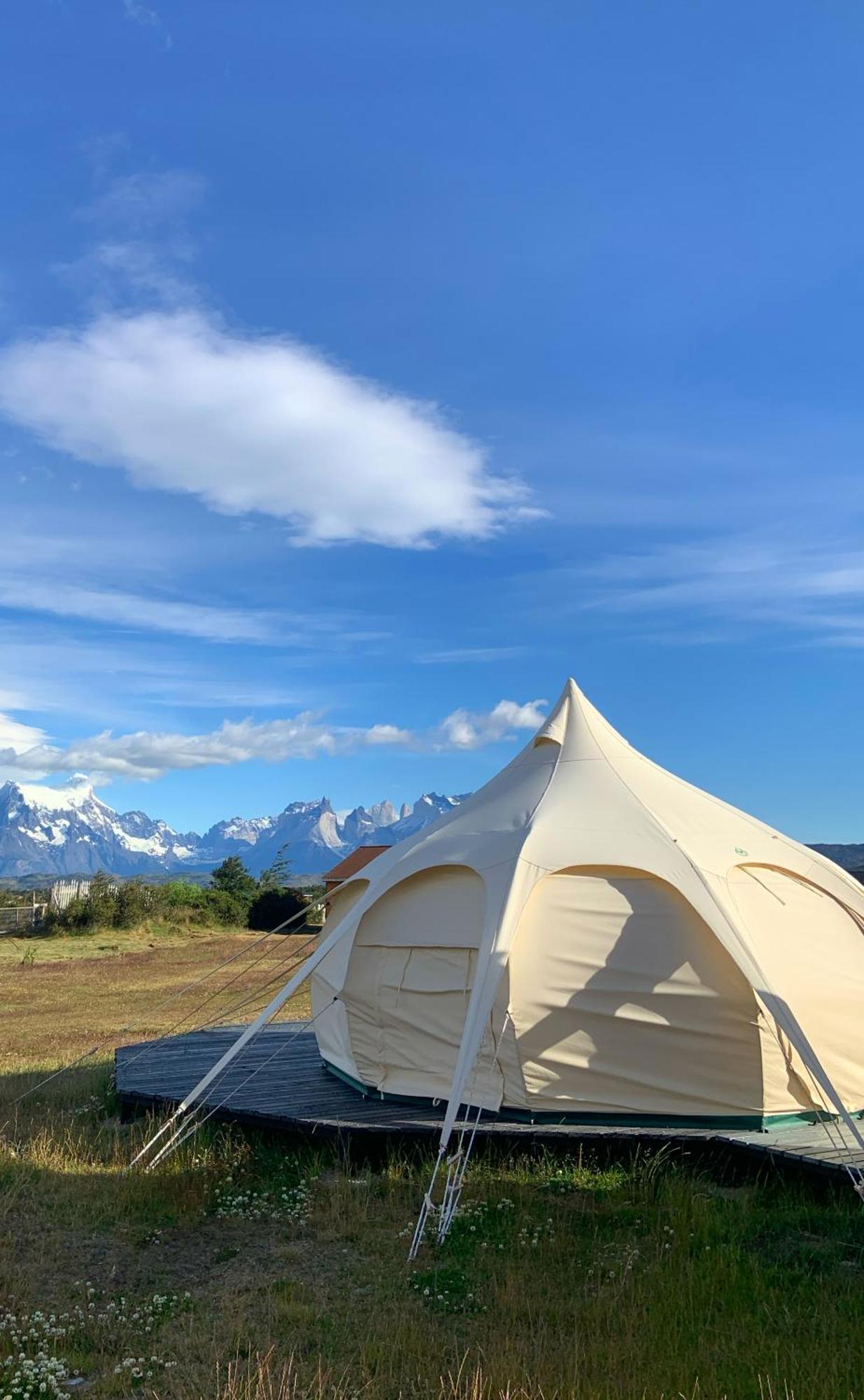 Chilenativo Riverside Camp Torres del Paine National Park Extérieur photo
